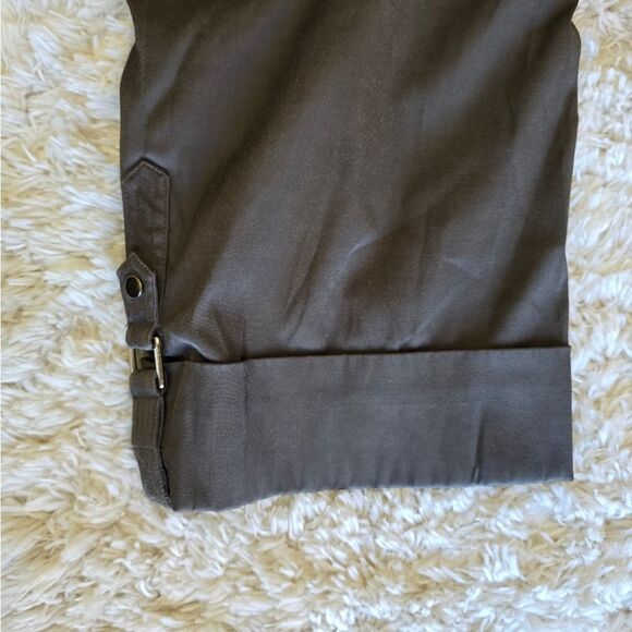 CACHE Vintage Y2k Capri Green Cargo Pants Utility Size 0 Vintage Grunge - Picture 9 of 10